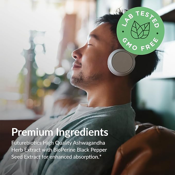 Futurebiotics - Ashwagandha - 100 cápsulas vegetarianas