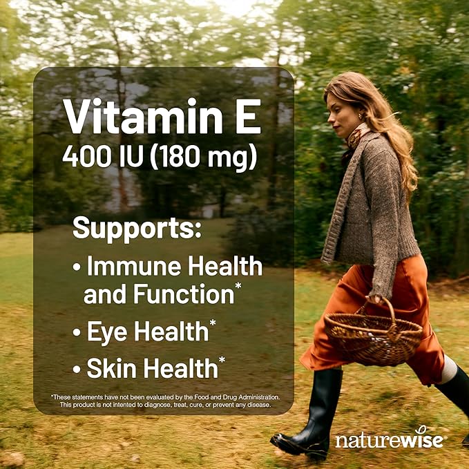 NatureWise - Vitamina E - 120 softgels
