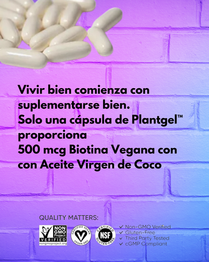 Sports Research - Biotina - 120 softgels