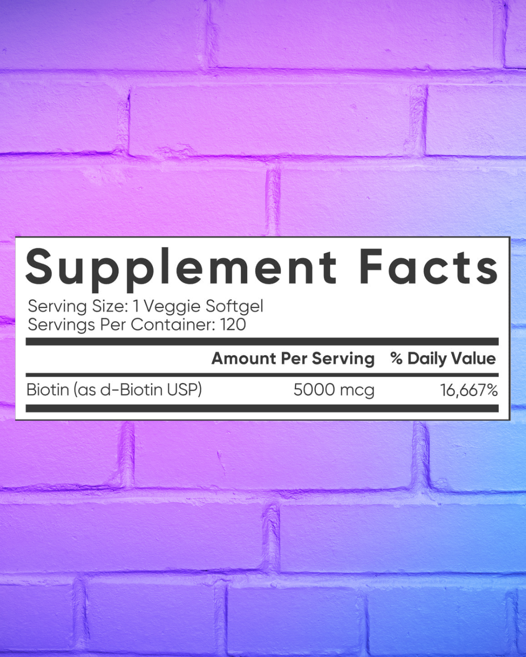 Sports Research - Biotina - 120 softgels