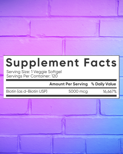 Sports Research - Biotina - 120 softgels