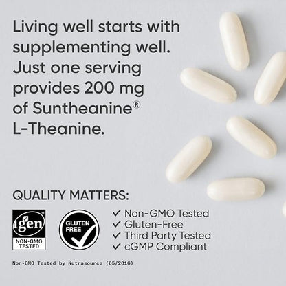 L-Theanine 200 mg (Suntheanine®) – Sports Research