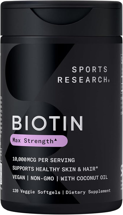 Sports Research - Biotina - 120 softgels