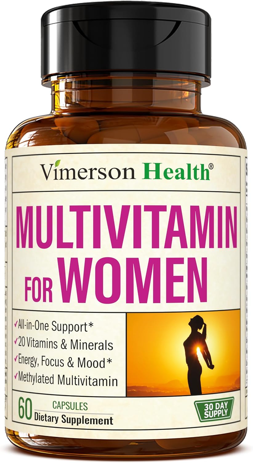 Vimerson Health - Multivitamínico para mujeres - 60 cápsulas