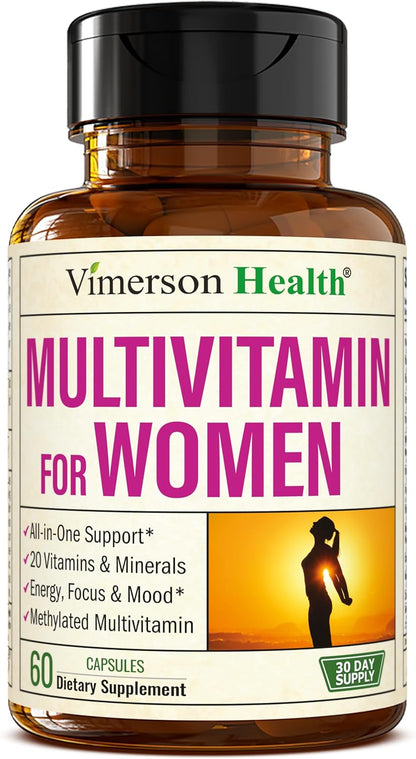 Vimerson Health - Multivitamínico para mujeres - 60 cápsulas