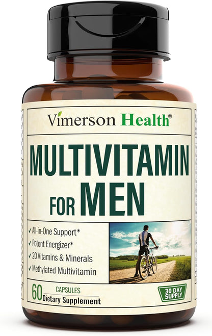 Vimerson Health - Multivitamínico para hombre - 60 cápsulas