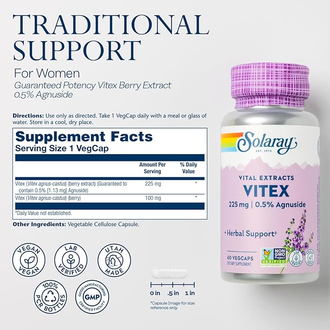 Solaray - Extracto de bayas - 60 cápsulas