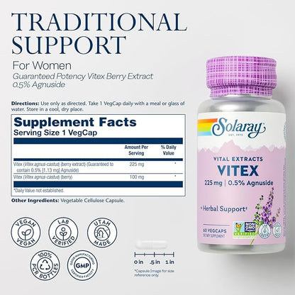 Solaray - Extracto de bayas - 60 cápsulas