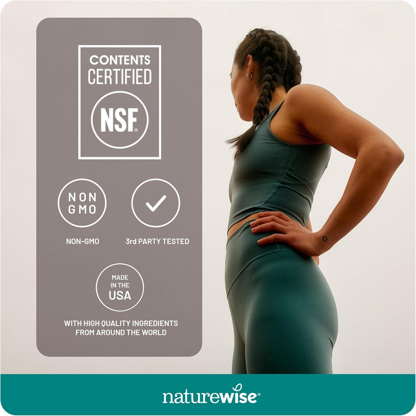 NatureWise - Omega 3 extra fuerte – 60 soft gels