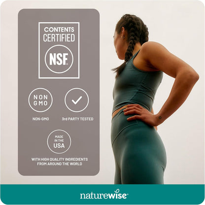 NatureWise - Omega 3 extra fuerte – 60 soft gels