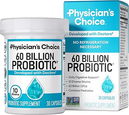 Physician’s Choice 60 Billion Probiotic — 30 cápsulas