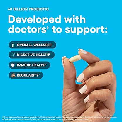 Physician’s Choice 60 Billion Probiotic — 30 cápsulas