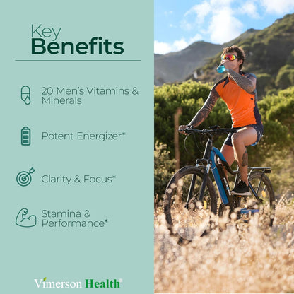 Vimerson Health - Multivitamínico para hombre - 60 cápsulas