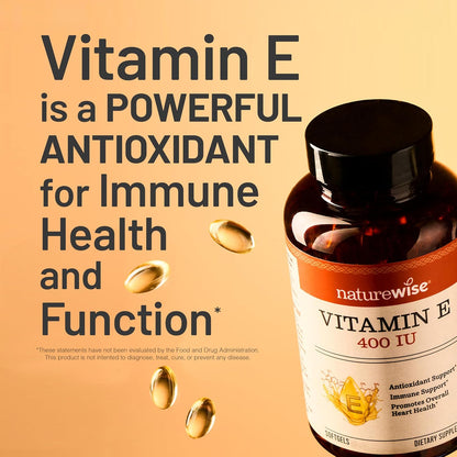 NatureWise - Vitamina E - 120 softgels