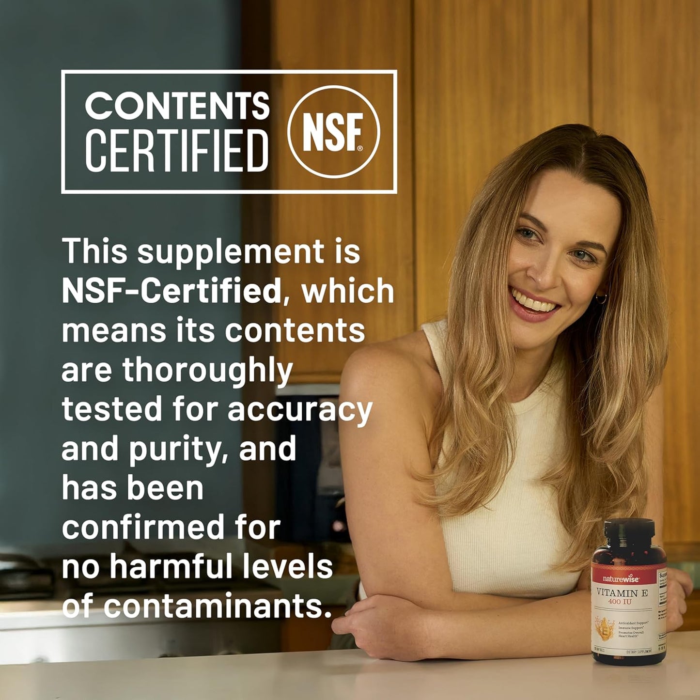 NatureWise - Vitamina E - 120 softgels