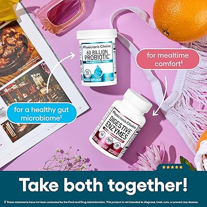 Physician’s Choice 60 Billion Probiotic — 30 cápsulas