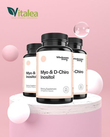 Wholesome Story - Myo-inositol y D-Chiro inositol - 120 cápsulas