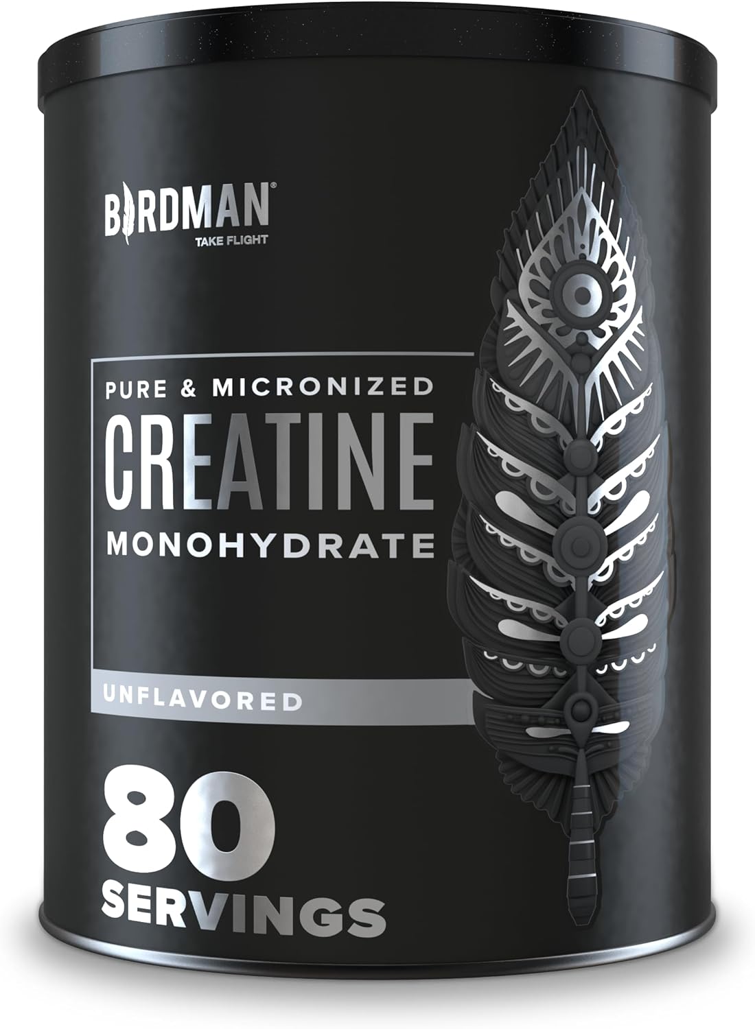 Creatina Monohidratada Micronizada Birdman – 80 porciones (1000 g)