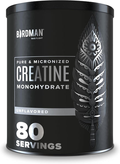 Creatina Monohidratada Micronizada Birdman – 80 porciones (1000 g)